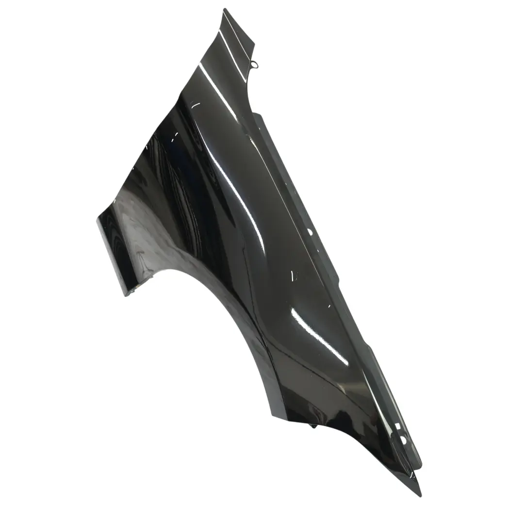 BMW F20 F22 Panneau Latéral Avant Aile Droite Black Sapphire - 475 - SKU 7284646-BS2 - Numéro de pièce 7284646