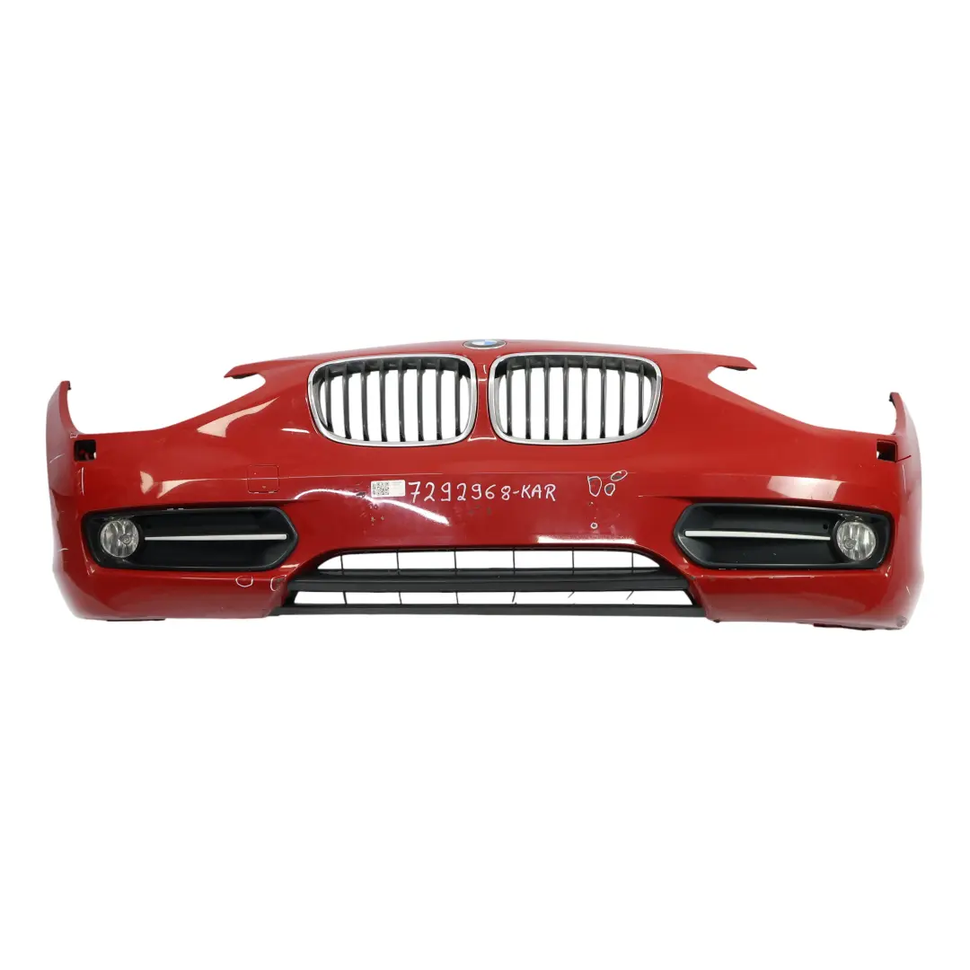 Front Bumper Trim Panel Karmesinrot Crimson Red - A61 to BMW F20 F21 with Part number 7292968 BMW F20 F21 Front Bumper Trim Panel Karmesinrot Crimson Red - A61 - SKU 7292968-KAR - Part number 7292968