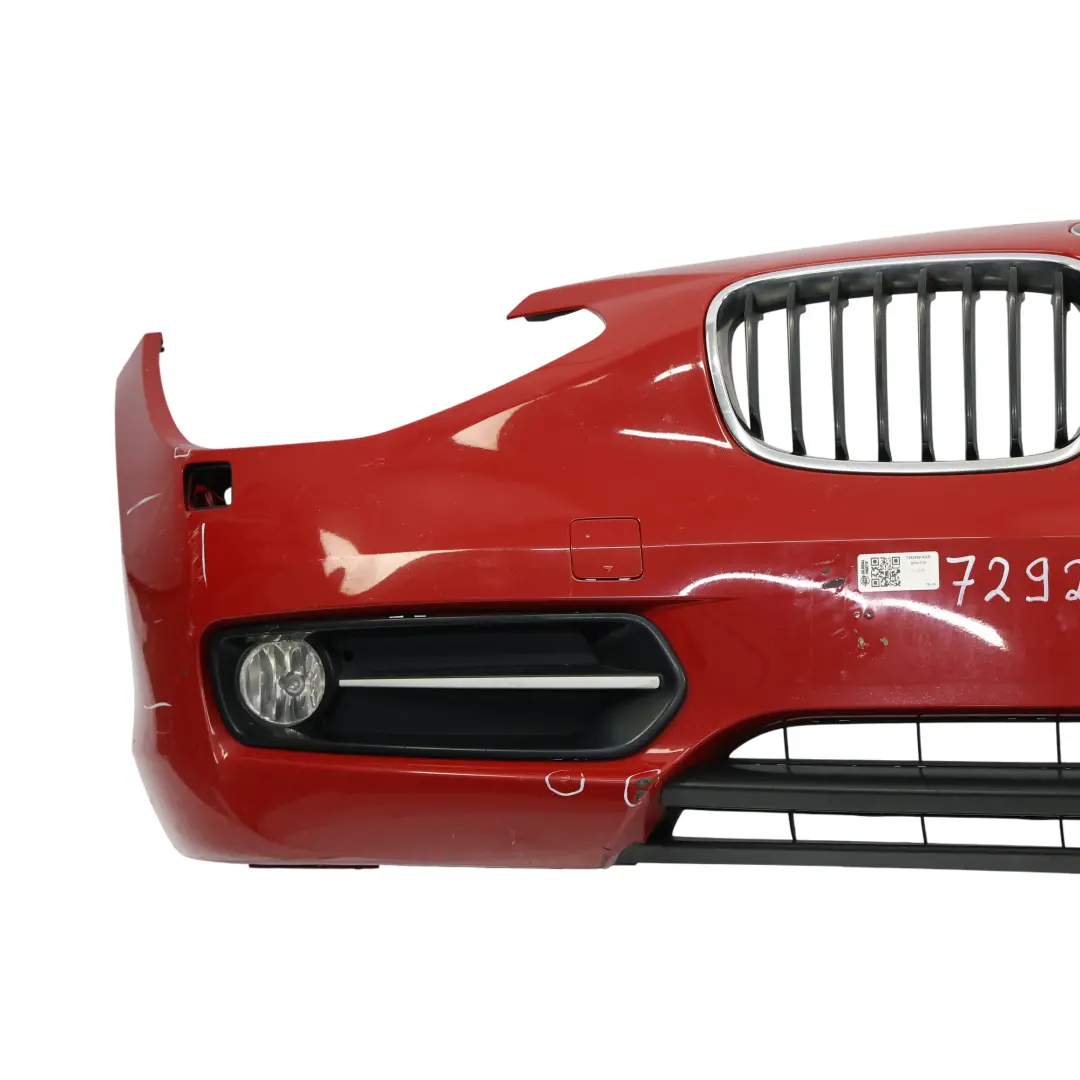 Front Bumper Trim Panel Karmesinrot Crimson Red - A61 to BMW F20 F21 with Part number 7292968 BMW F20 F21 Front Bumper Trim Panel Karmesinrot Crimson Red - A61 - SKU 7292968-KAR - Part number 7292968
