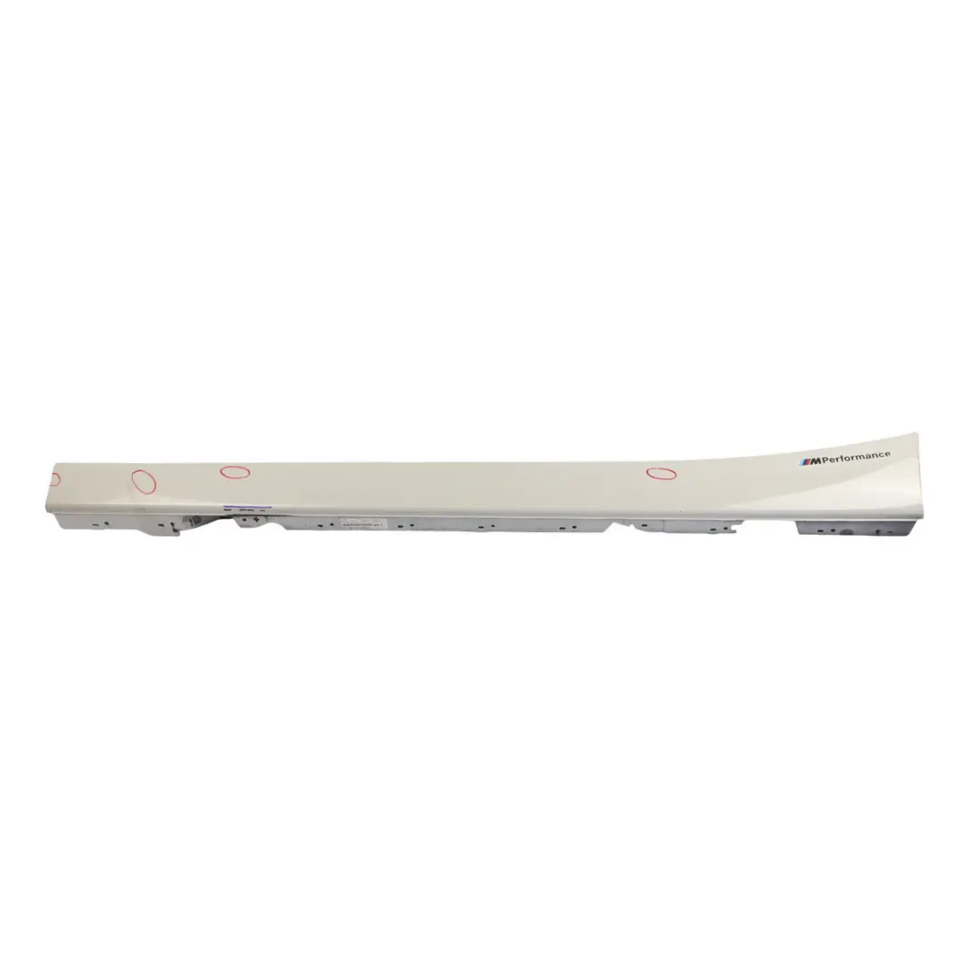 BMW F20 Side Skirt Sill Strip Left N/S Alpinweiss 3 Alpine White - 300 - SKU 7293553-AW3 - Part number 7293553