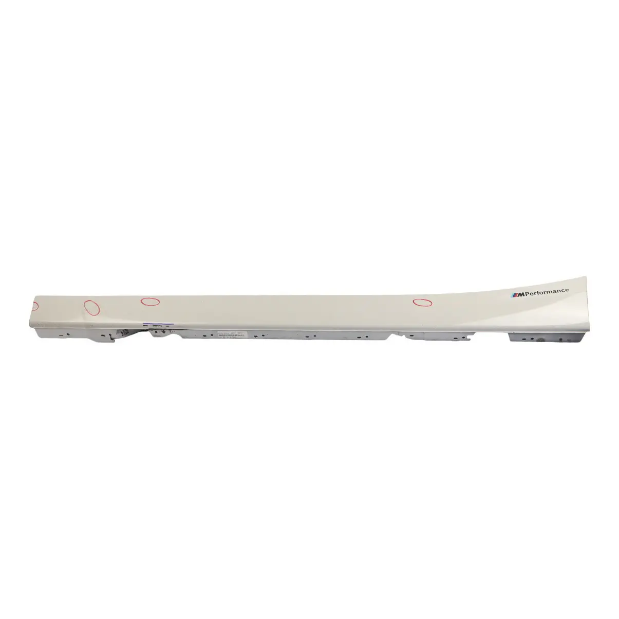 BMW F20 Side Skirt Sill Strip Left N/S Alpinweiss 3 Alpine White - 300