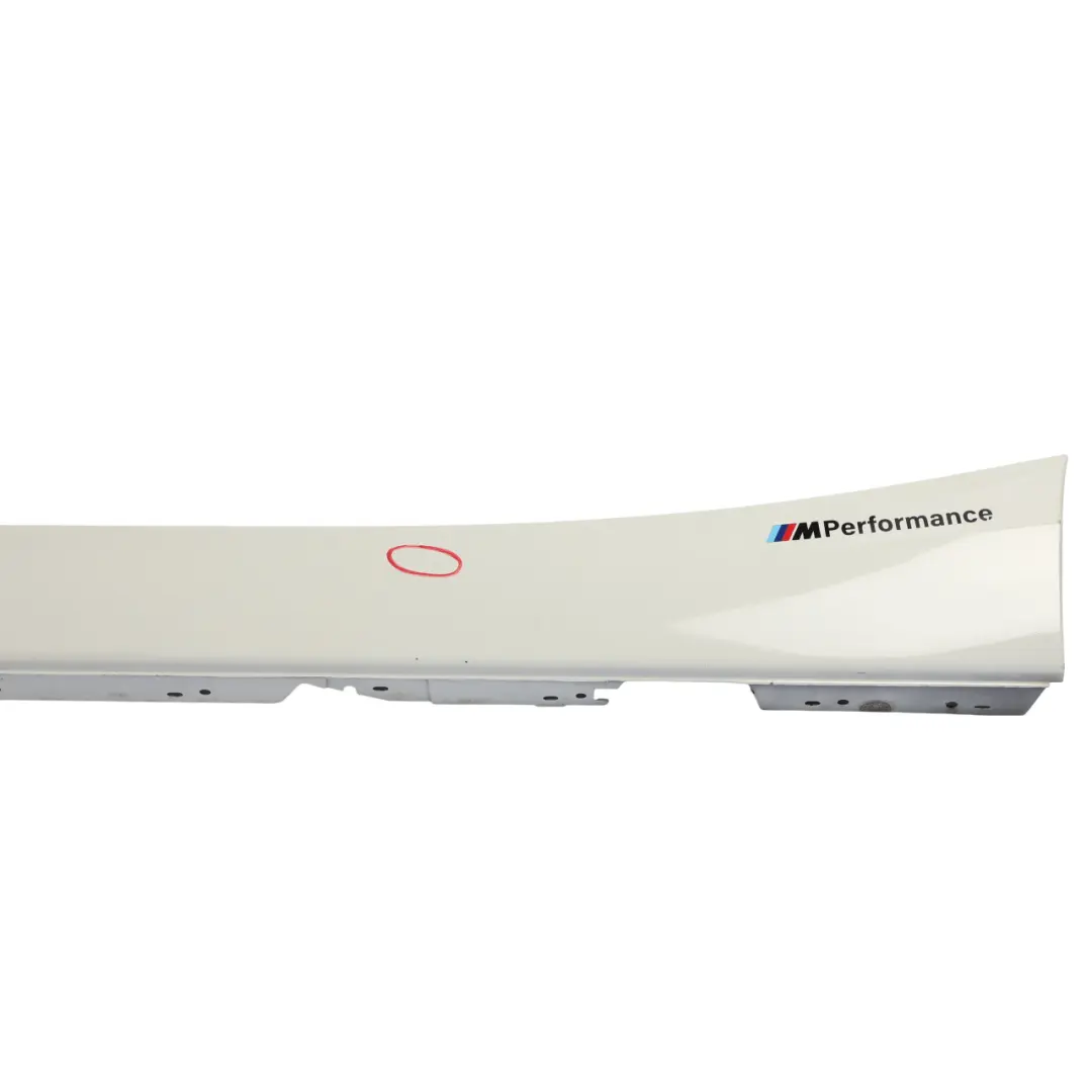 BMW F20 Side Skirt Sill Strip Left Alpinweiss Alpine White - 300 - SKU 7293553-AW3 - Numéro de pièce 7293553