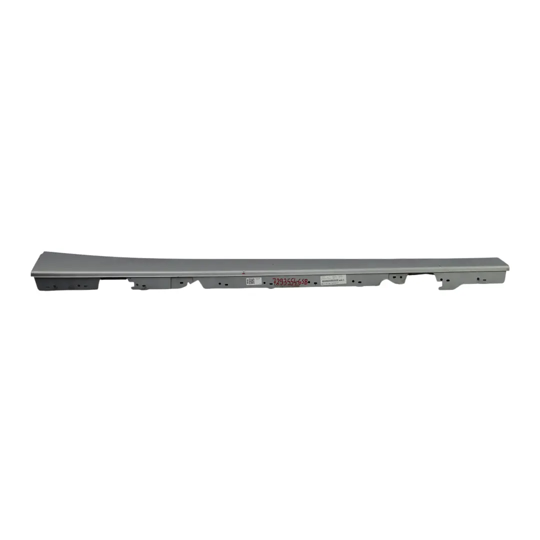 BMW F20 Einstiegsleisten Seitenschweller rechts Glacier Silber Metallic - A83 - SKU 7293554-GSB - Teilenummer 7293554
