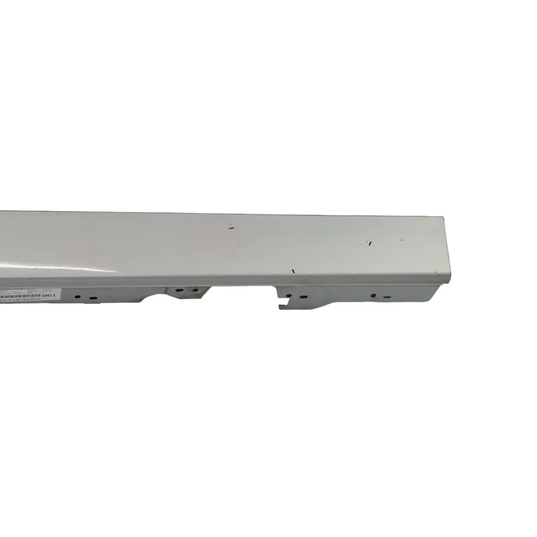 BMW F20 Striscia Davanzale Gonna Laterale Destra Glacier Silver - A83 - SKU 7293554-GSB - Numero di parte 7293554