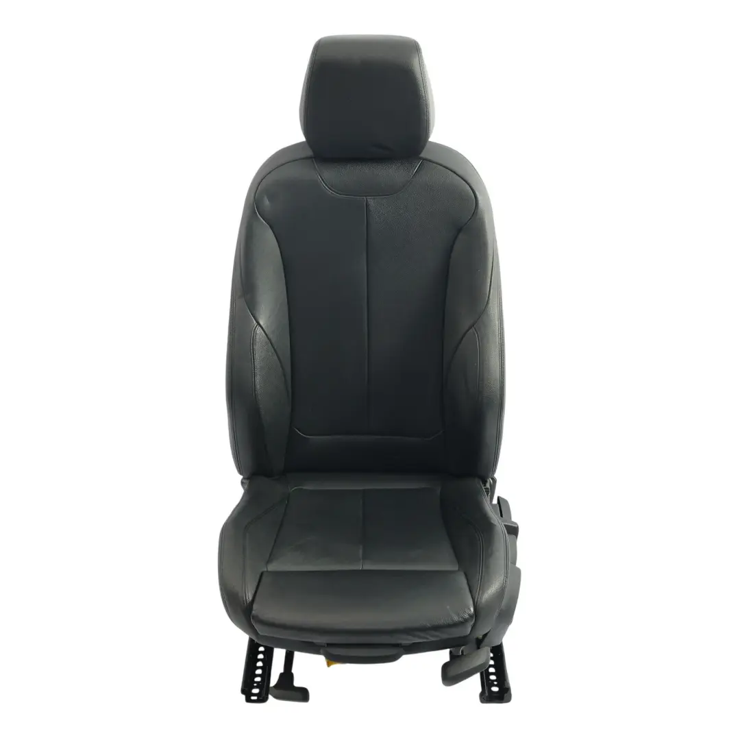BMW F20 M Sport Front Left Seat N/S Leather Dakota Black Interior - SKU 7295139-9 - Part number 7295139
