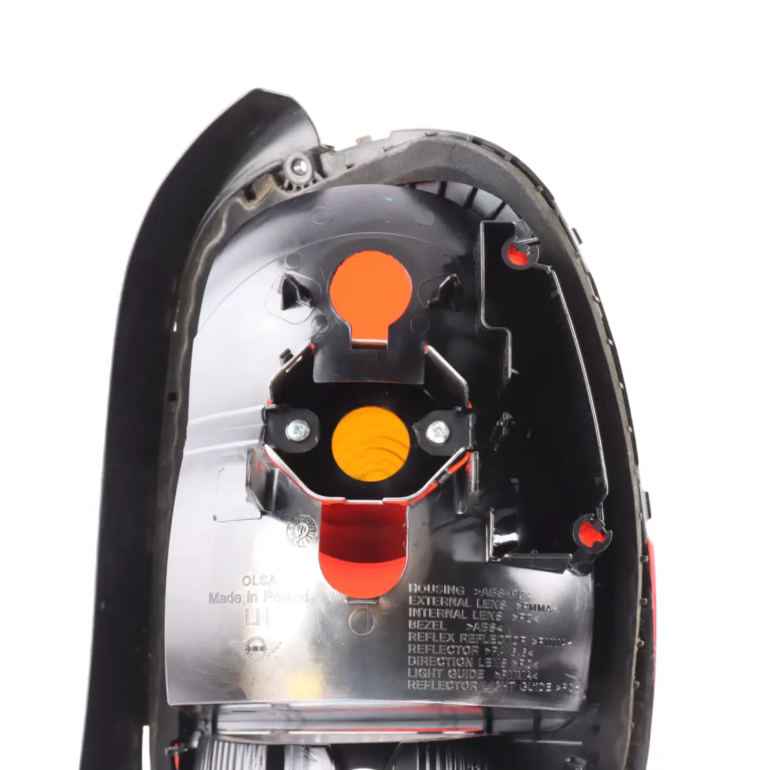 Tail Light Rear Lamp Left N/S to Mini Cooper One F55 F56 F57 with Part number 7297433 Mini Cooper One F55 F56 F57 Tail Light Rear Lamp Left N/S - SKU 7297433-3 - Part number 7297433