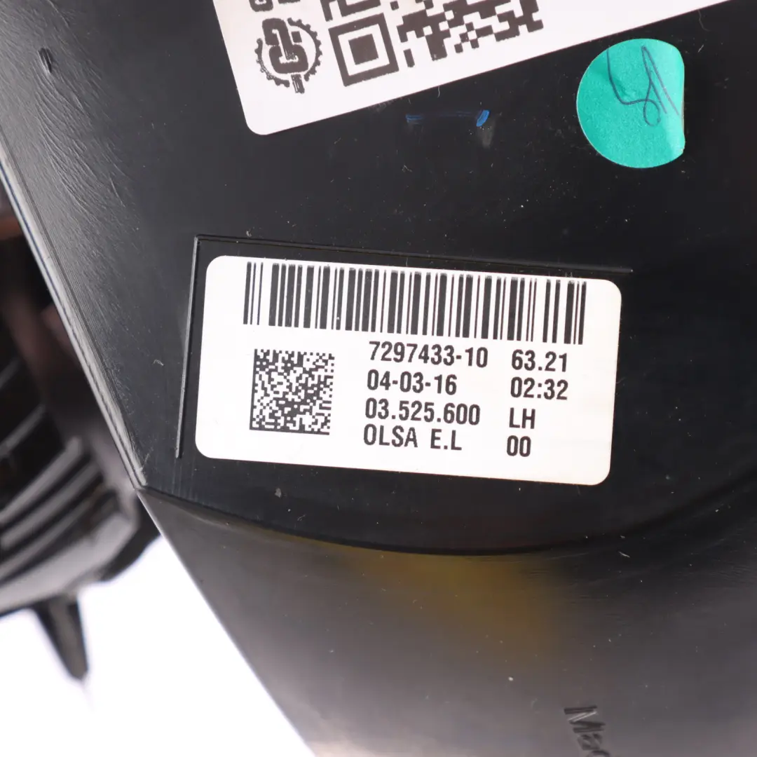 Tail Light Rear Lamp Left N/S to Mini Cooper One F55 F56 F57 with Part number 7297433 Mini Cooper One F55 F56 F57 Tail Light Rear Lamp Left N/S - SKU 7297433-3 - Part number 7297433