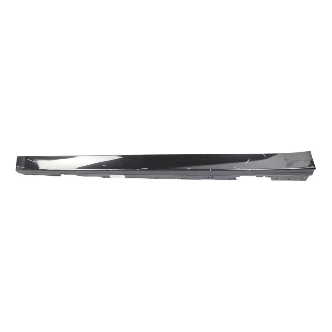 BMW F30 F31 Schwellerleiste Seitenschwellerabdeckung links Schwarz Saphir - 475 - SKU 7312751-BS1 - Teilenummer 7312751