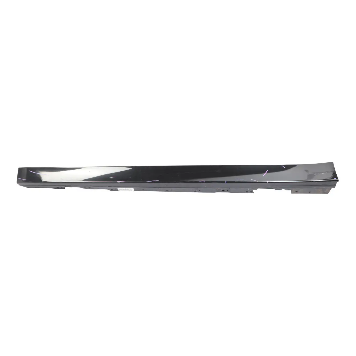 BMW F30 F31 Sill Strip Side Skirt Cover Left N/S Black Sapphire Metallic - 475