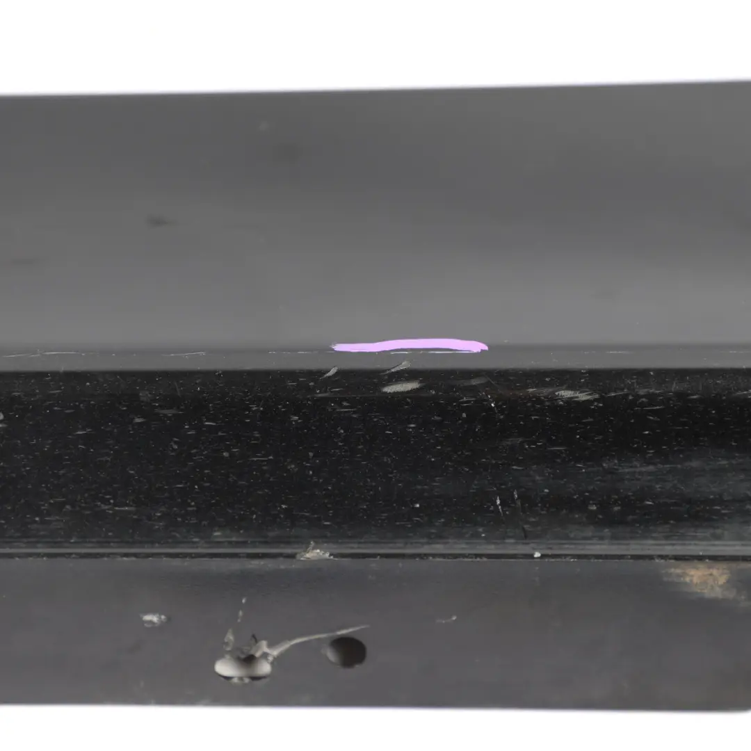 BMW F30 F31 Sill Strip Side Skirt Cover Left N/S Black Sapphire Metallic - 475 - SKU 7312751-BS1 - Part number 7312751