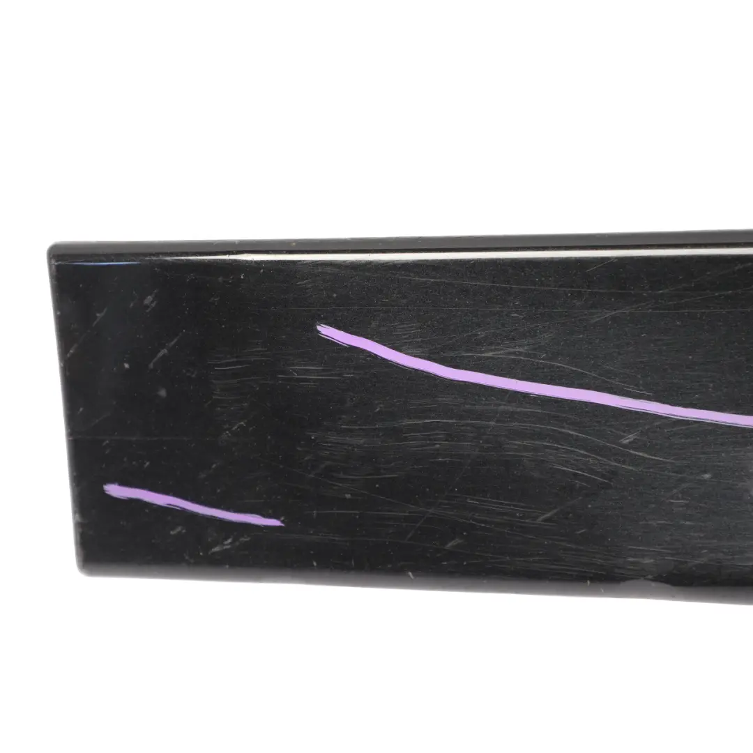 BMW F30 F31 Schwellerleiste Seitenschwellerabdeckung links Schwarz Saphir - 475 - SKU 7312751-BS1 - Teilenummer 7312751
