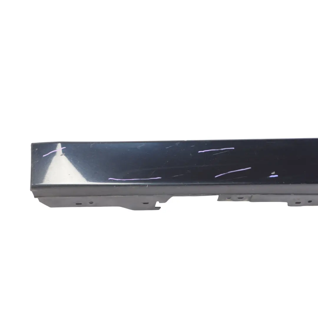 BMW F30 F31 Sill Strip Side Skirt Left N/S Trim Panel Imperial Brillant Blue A89 - SKU 7312751-IBB1 - Part number 7312751