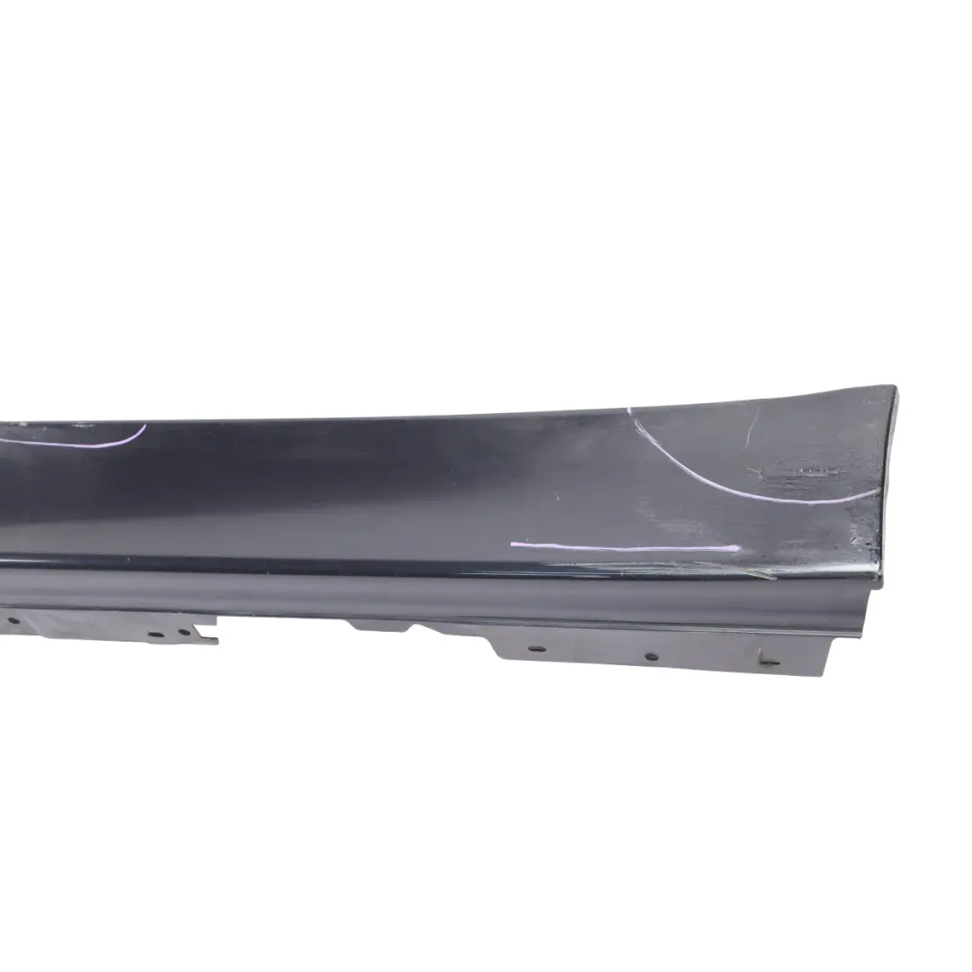 BMW F30 F31 Sill Strip Side Skirt Left N/S Trim Panel Imperial Brillant Blue A89 - SKU 7312751-IBB1 - Part number 7312751
