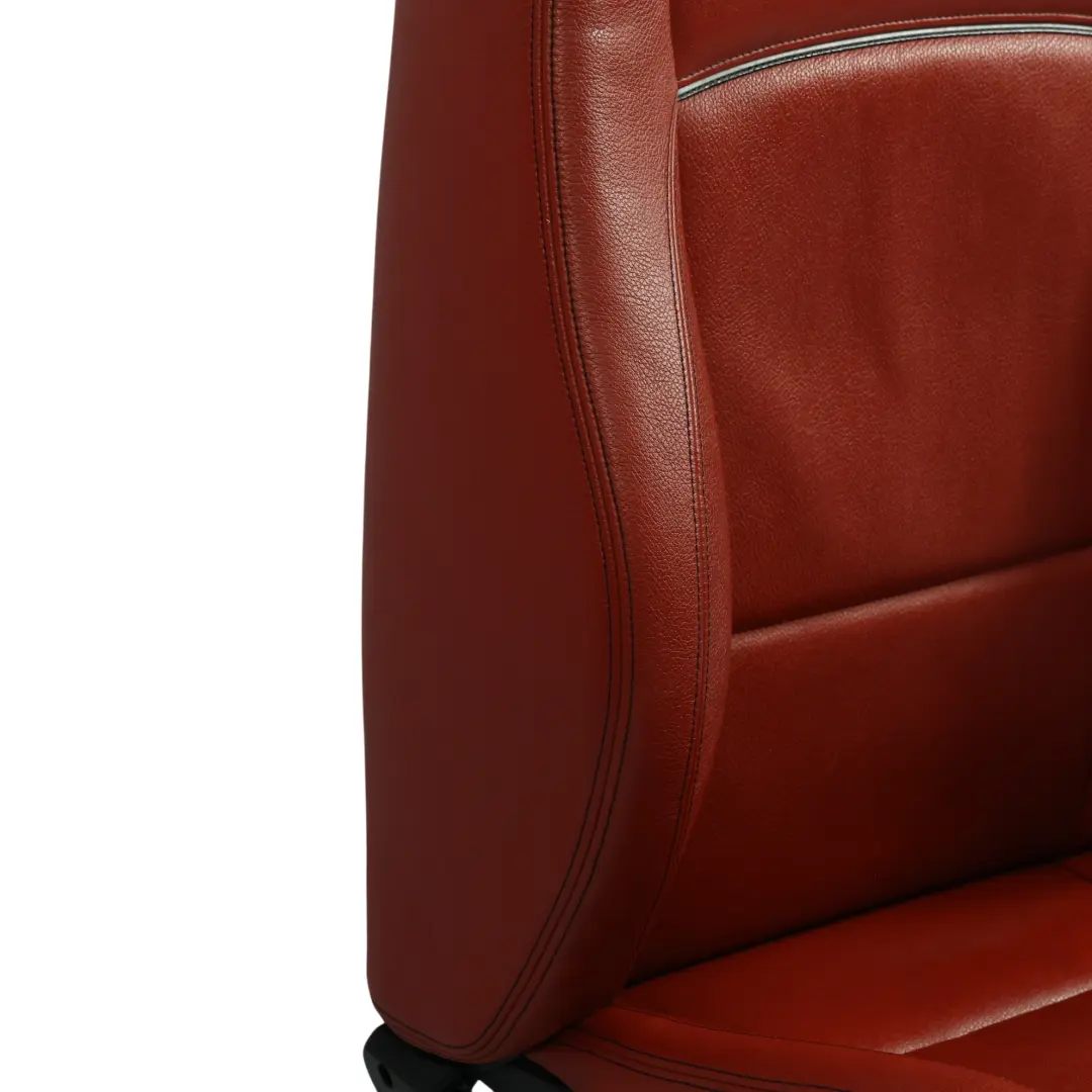 BMW X1 E84 Vorder Sitz M Sport Interieur Leder Nevada Korallrot Links - SKU 7324159-1 - Teilenummer 7324159