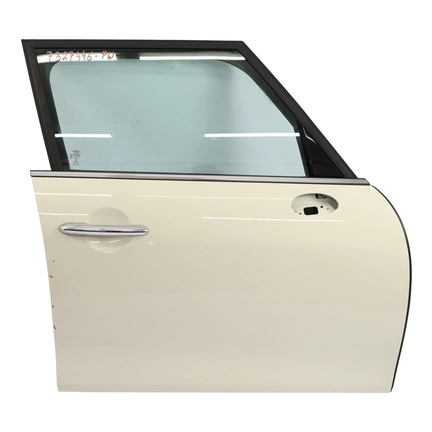 Mini F55 Door Front Right O/S Covering Panel Pepper White - 850
