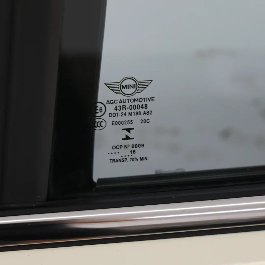 Door Rear Left N/S Covering Panel Pepper White - 850 to Mini F55 with Part number 7327449 Mini F55 Door Rear Left N/S Covering Panel Pepper White - 850 - SKU 7327449-PW1 - Part number 7327449