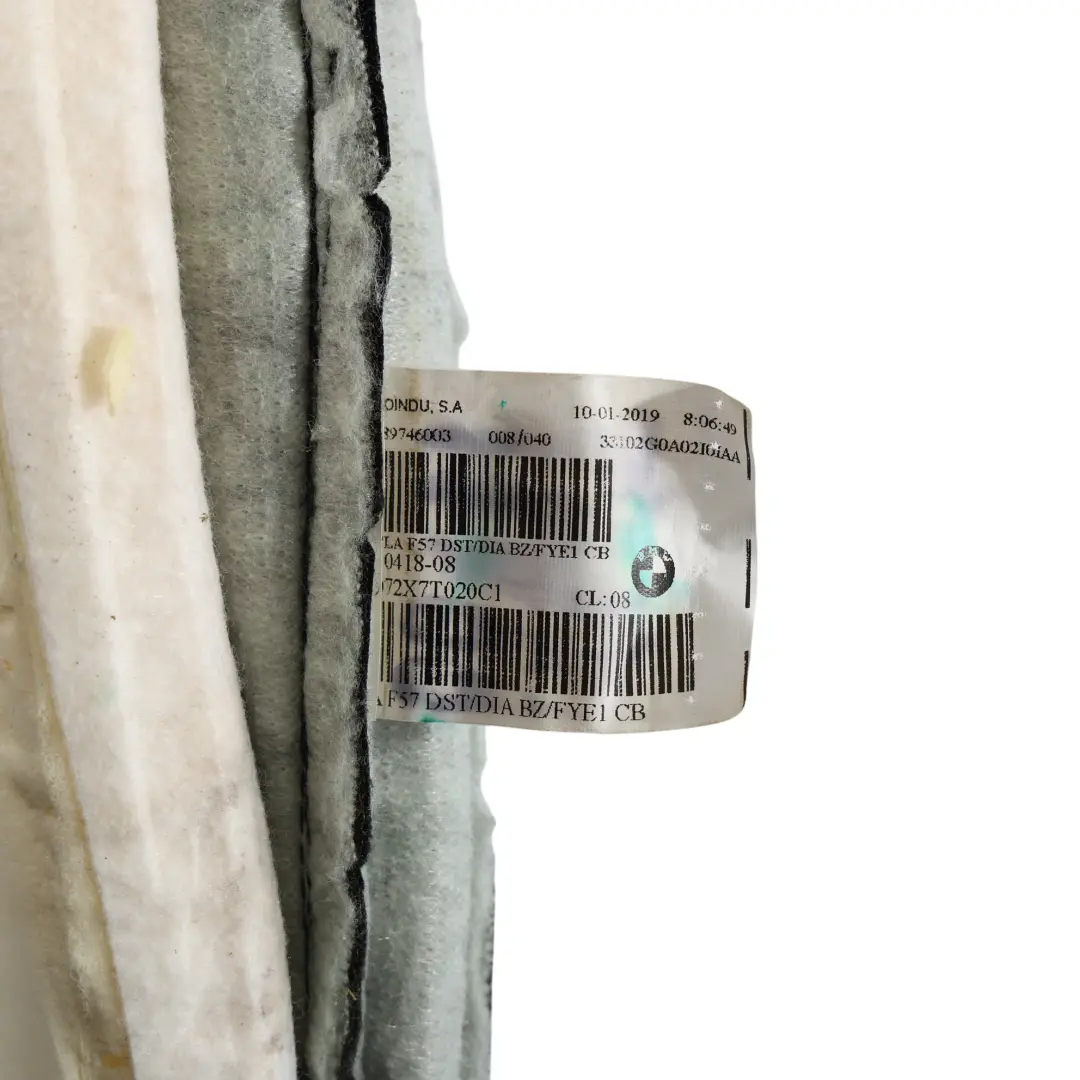 Mini F54 F55 F57 Asiento Deportivo Cubre Muslo Izquierdo Derecho Tela - SKU 7340418-1 - Número de pieza 7340418
