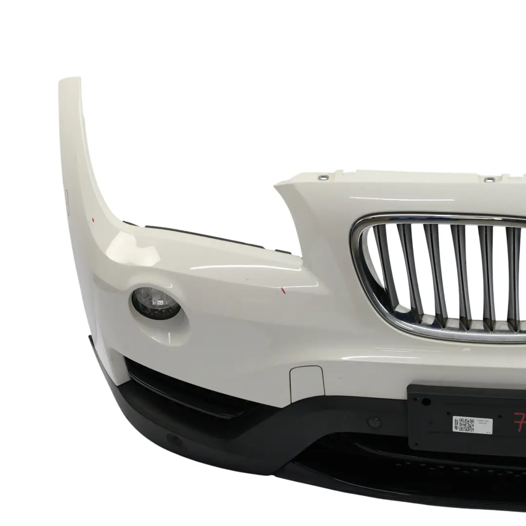 BMW X1 E84 Przedni Zderzak PDC Alpinweiss 3 Biały - 300 - SKU 7345031-AW - Numer Części 7345031