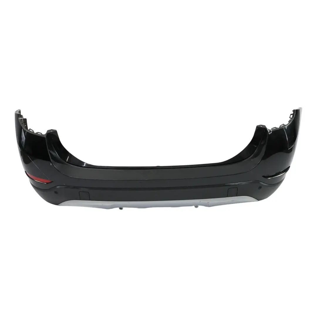 Bumper Trim Panel PDC X Line Black Sapphire Metallic - 475 to BMW X1 E84 Rear with Part number 7345036 BMW X1 E84 Rear Bumper Trim Panel PDC X Line Black Sapphire Metallic - 475 - SKU 7345036-BS2 - Part number 7345036