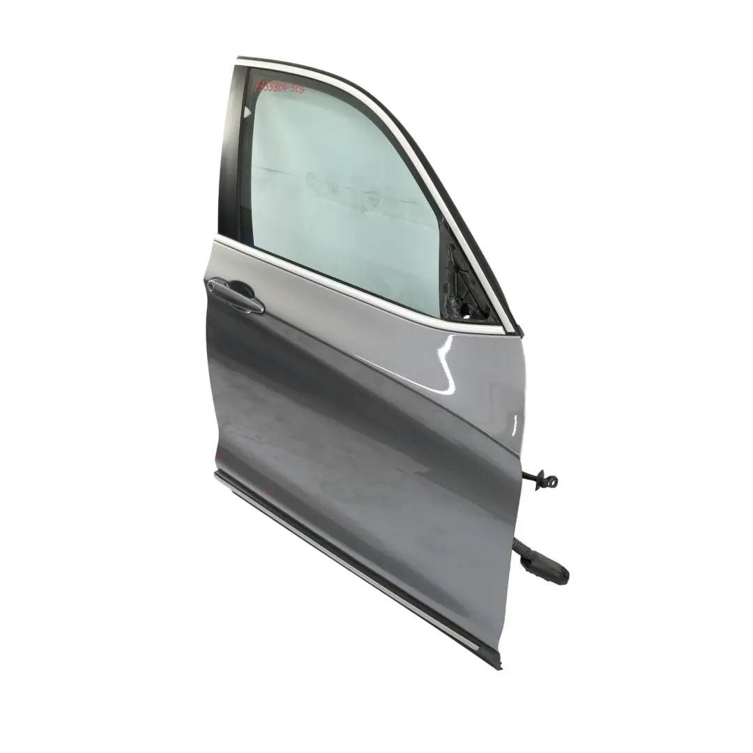 Porta anteriore destra Spacegrau Metallic Grigio - A52 per BMW X3 F25 con numero di parte 7355804 BMW X3 F25 Porta anteriore destra Spacegrau Metallic Grigio - A52 - SKU 7355804-SCG - Numero di parte 7355804