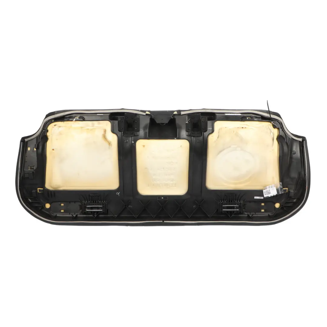 Asiento Base Funda Cojín Trasero Cuero Dakota Negro para BMW F10 LCI con número de pieza 7370455 BMW F10 LCI Asiento Base Funda Cojín Trasero Cuero Dakota Negro - SKU 7370455 - Número de pieza 7370455