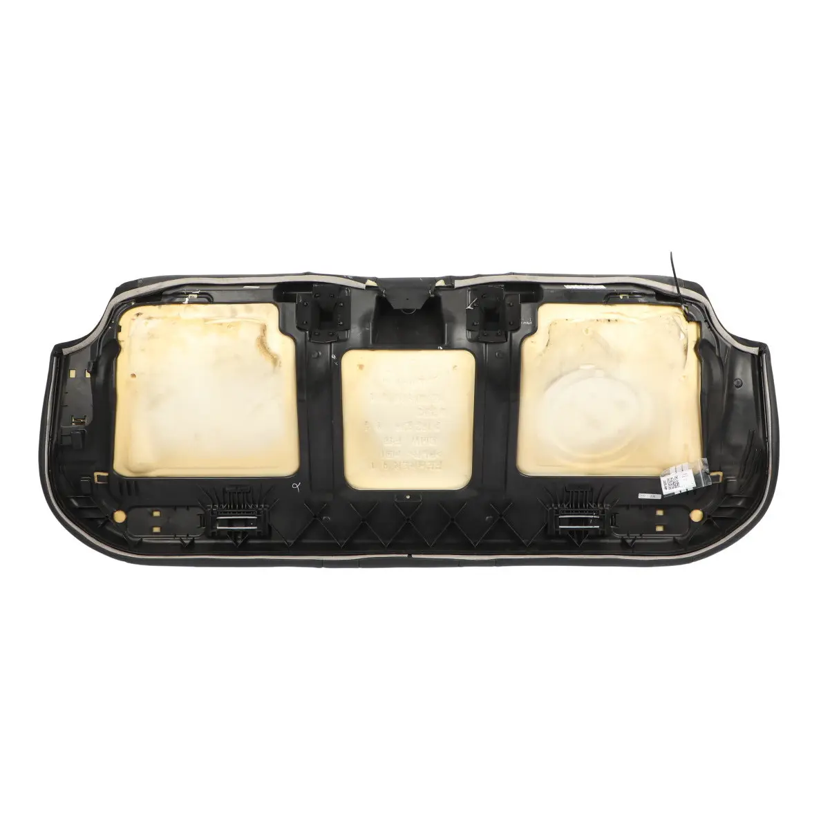 BMW F10 LCI Housse De Banquette Arrière En Cuir Dakota Black 7370455