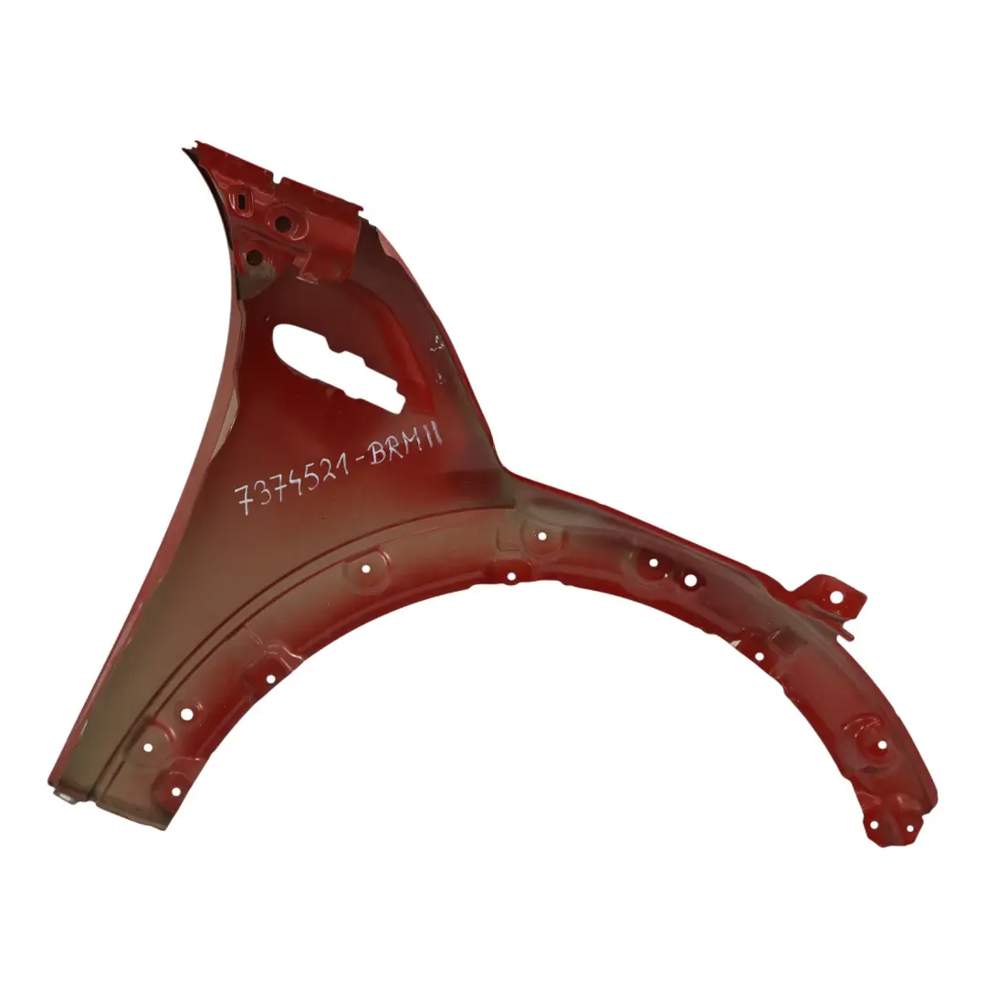 Panel Lateral Delantero Ala Derecha Blazing Red II Metallic - B83 para Mini F55 F56 con número de pieza 7374521 Mini F55 F56 Panel Lateral Delantero Ala Derecha Blazing Red II Metallic - B83 - SKU 7374521-BRMII - Número de pieza 7374521