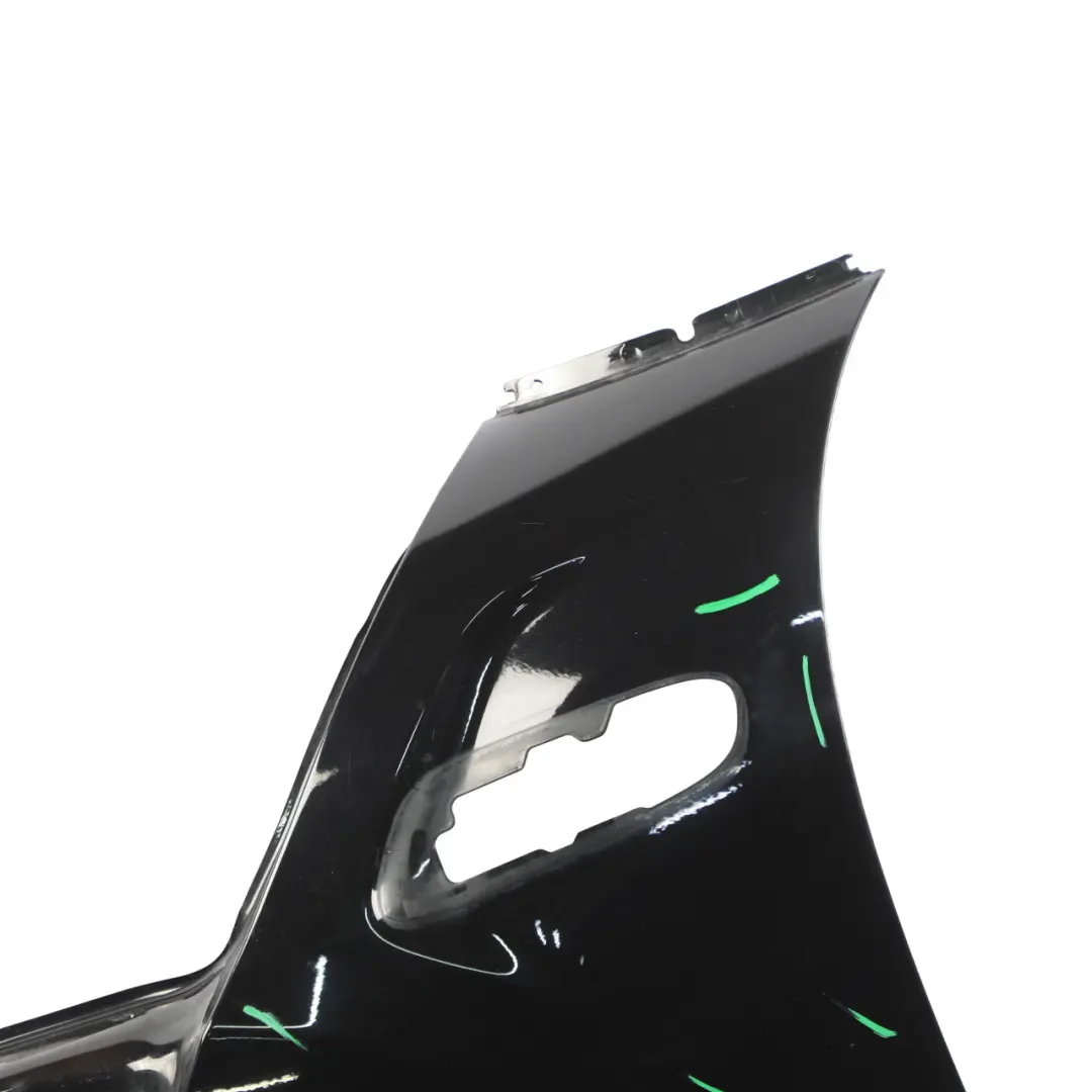 Wing Panel Fender Front Left Side N/S Midnight Black Metallic - A94 to Mini F55 F56 with Part number 7374521 Mini F55 F56 Wing Panel Fender Front Left Side N/S Midnight Black Metallic - A94 - SKU 7374521-MNB - Part number 7374521