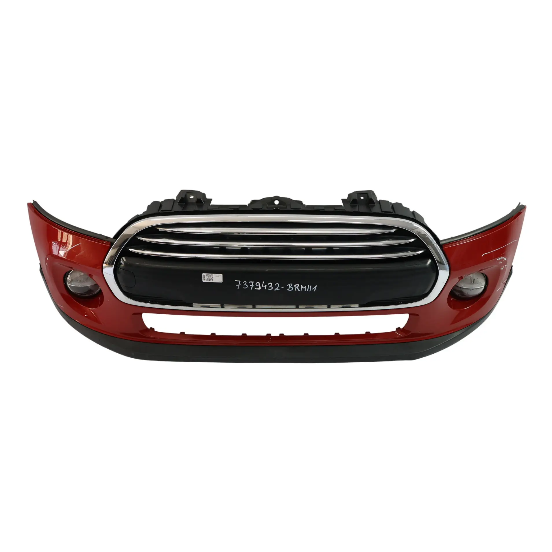 Mini F55 F56 F57 Complete Front Bumper Trim Panel Blazing Red II Metallic - B83