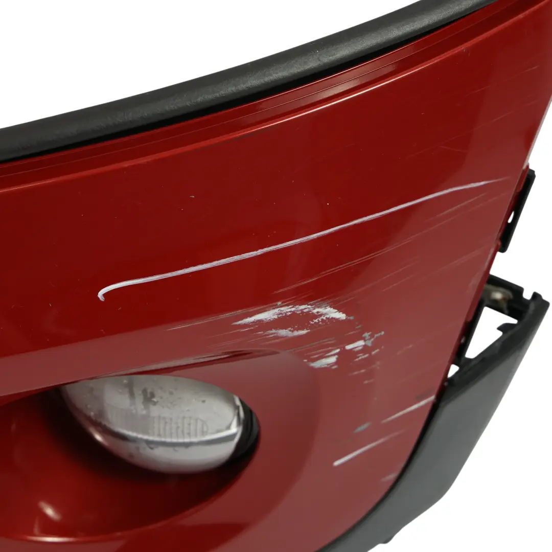Complete Front Bumper Trim Panel Blazing Red II Metallic - B83 to Mini F55 F56 F57 with Part number 7379432 Mini F55 F56 F57 Complete Front Bumper Trim Panel Blazing Red II Metallic - B83 - SKU 7379432-BRMII1 - Part number 7379432
