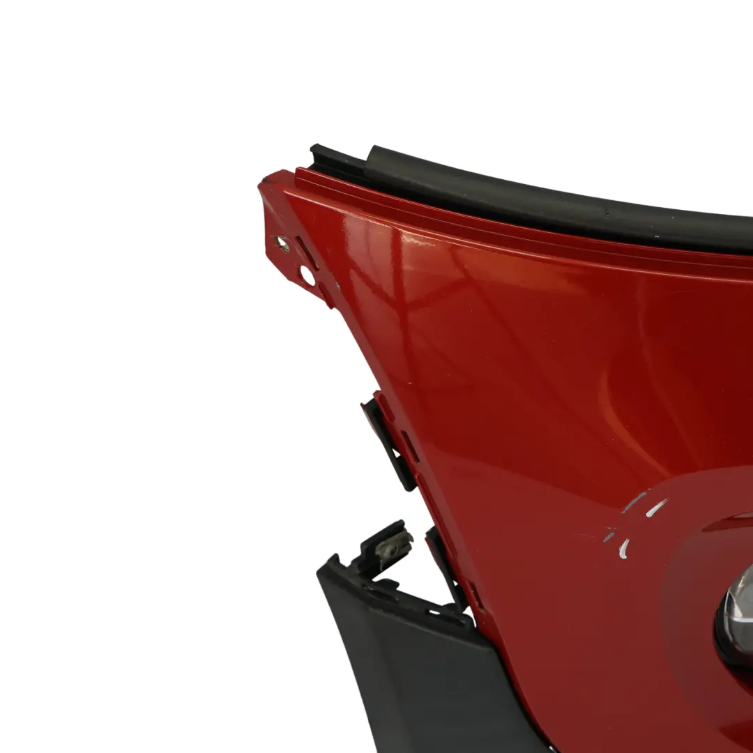 Complete Front Bumper Trim Panel Blazing Red II Metallic - B83 to Mini F55 F56 F57 with Part number 7379432 Mini F55 F56 F57 Complete Front Bumper Trim Panel Blazing Red II Metallic - B83 - SKU 7379432-BRMII1 - Part number 7379432