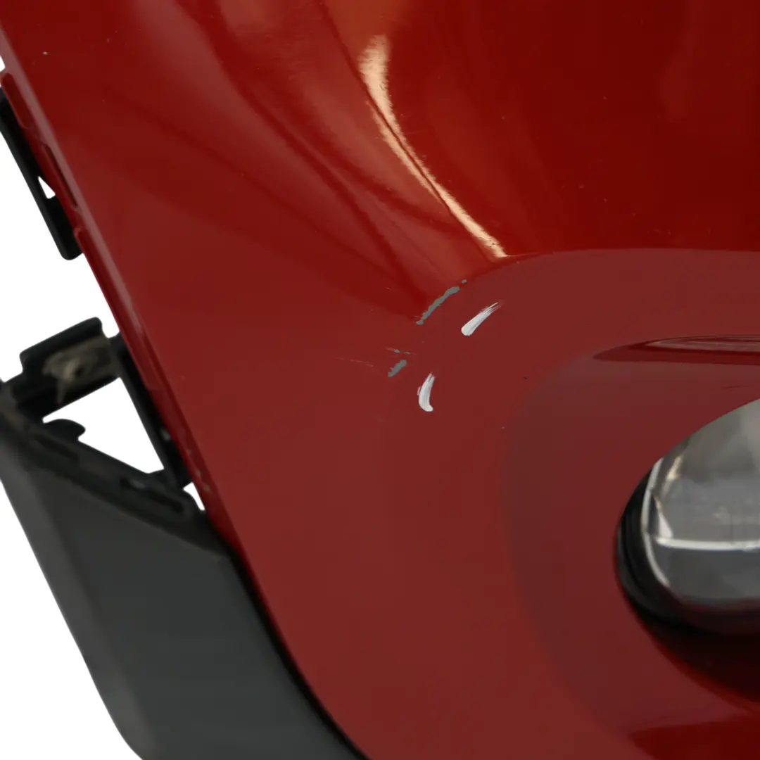 Complete Front Bumper Trim Panel Blazing Red II Metallic - B83 to Mini F55 F56 F57 with Part number 7379432 Mini F55 F56 F57 Complete Front Bumper Trim Panel Blazing Red II Metallic - B83 - SKU 7379432-BRMII1 - Part number 7379432