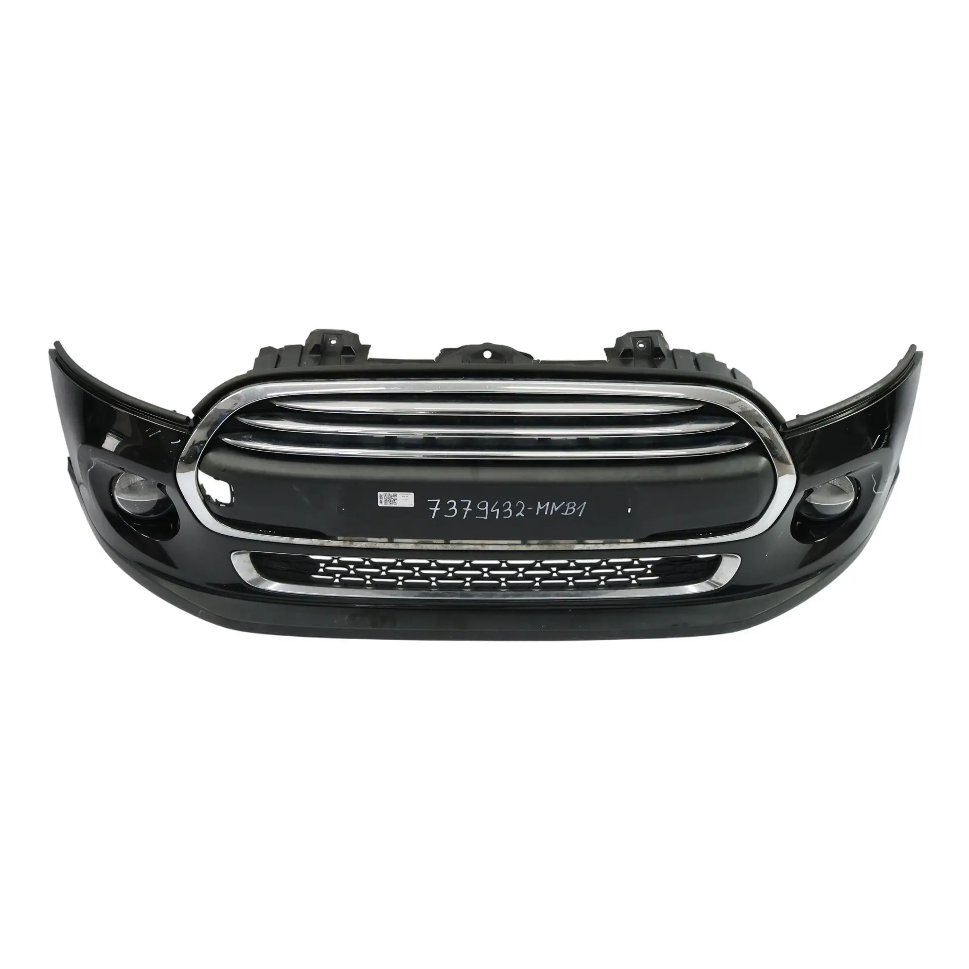 Mini F55 F56 F57 Przedni Zderzak Midnight Black Czarny Metalik - A94