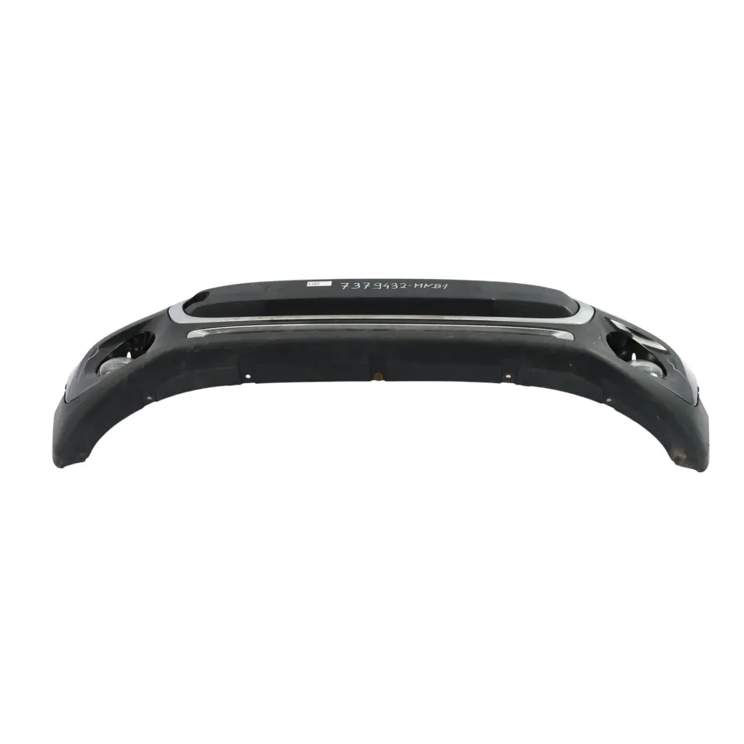 Front Bumper Trim Panel Midnight Black Metallic - A94 to Mini F55 F56 F57 with Part number 7379432 Mini F55 F56 F57 Front Bumper Trim Panel Midnight Black Metallic - A94 - SKU 7379432-MNB1 - Part number 7379432
