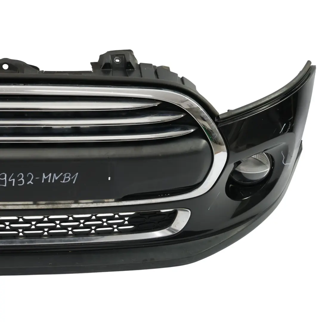 Front Bumper Trim Panel Midnight Black Metallic - A94 to Mini F55 F56 F57 with Part number 7379432 Mini F55 F56 F57 Front Bumper Trim Panel Midnight Black Metallic - A94 - SKU 7379432-MNB1 - Part number 7379432