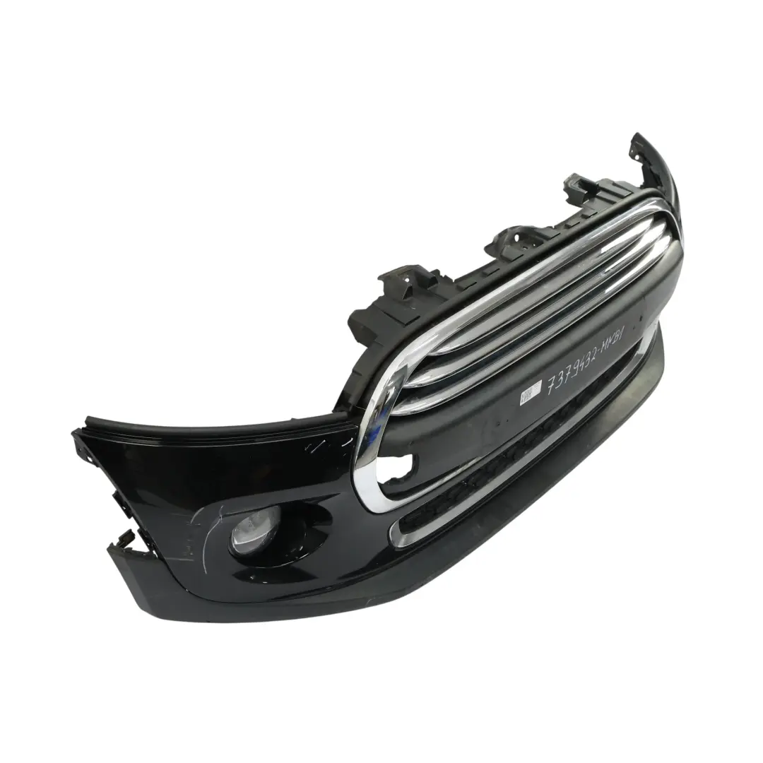 Front Bumper Trim Panel Midnight Black Metallic - A94 to Mini F55 F56 F57 with Part number 7379432 Mini F55 F56 F57 Front Bumper Trim Panel Midnight Black Metallic - A94 - SKU 7379432-MNB1 - Part number 7379432