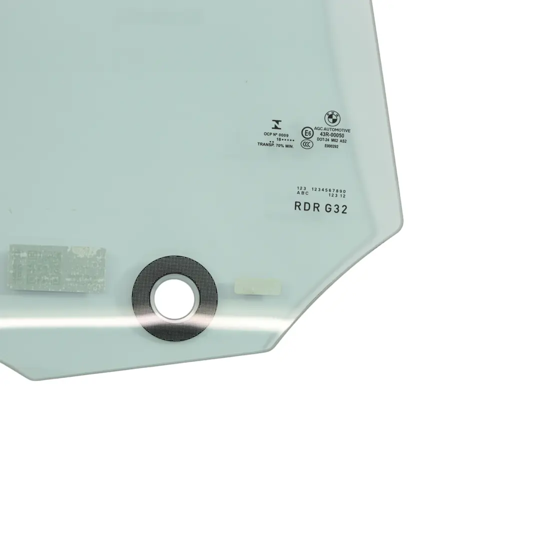 BMW G32 GT Puerta Trasera Ventana Lateral Cristal Derecho AS2 - SKU 7379832 - Número de pieza 7379832