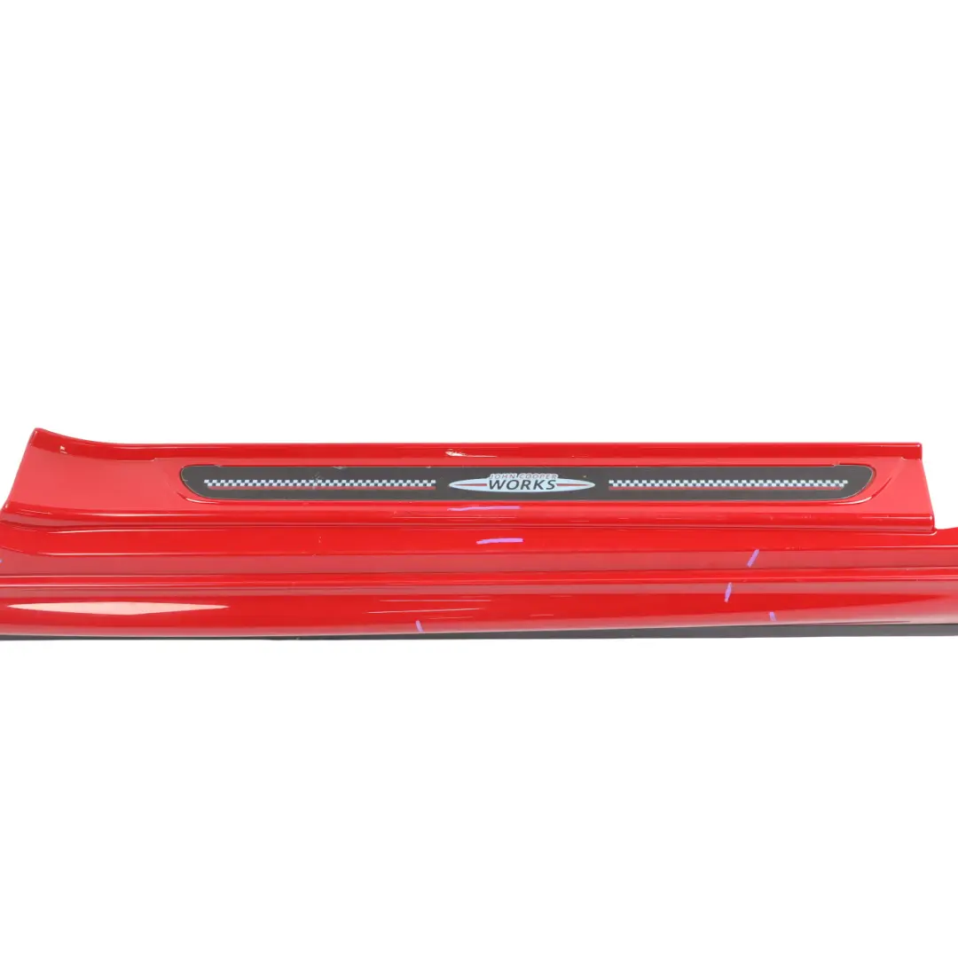 Side Skirt Right O/S JCW Sill Cover Rocker Panel Chili Red - 851 to Mini F56 F57 with Part number 7382182 Mini F56 F57 Side Skirt Right O/S JCW Sill Cover Rocker Panel Chili Red - 851 - SKU 7382182-CHRED - Part number 7382182
