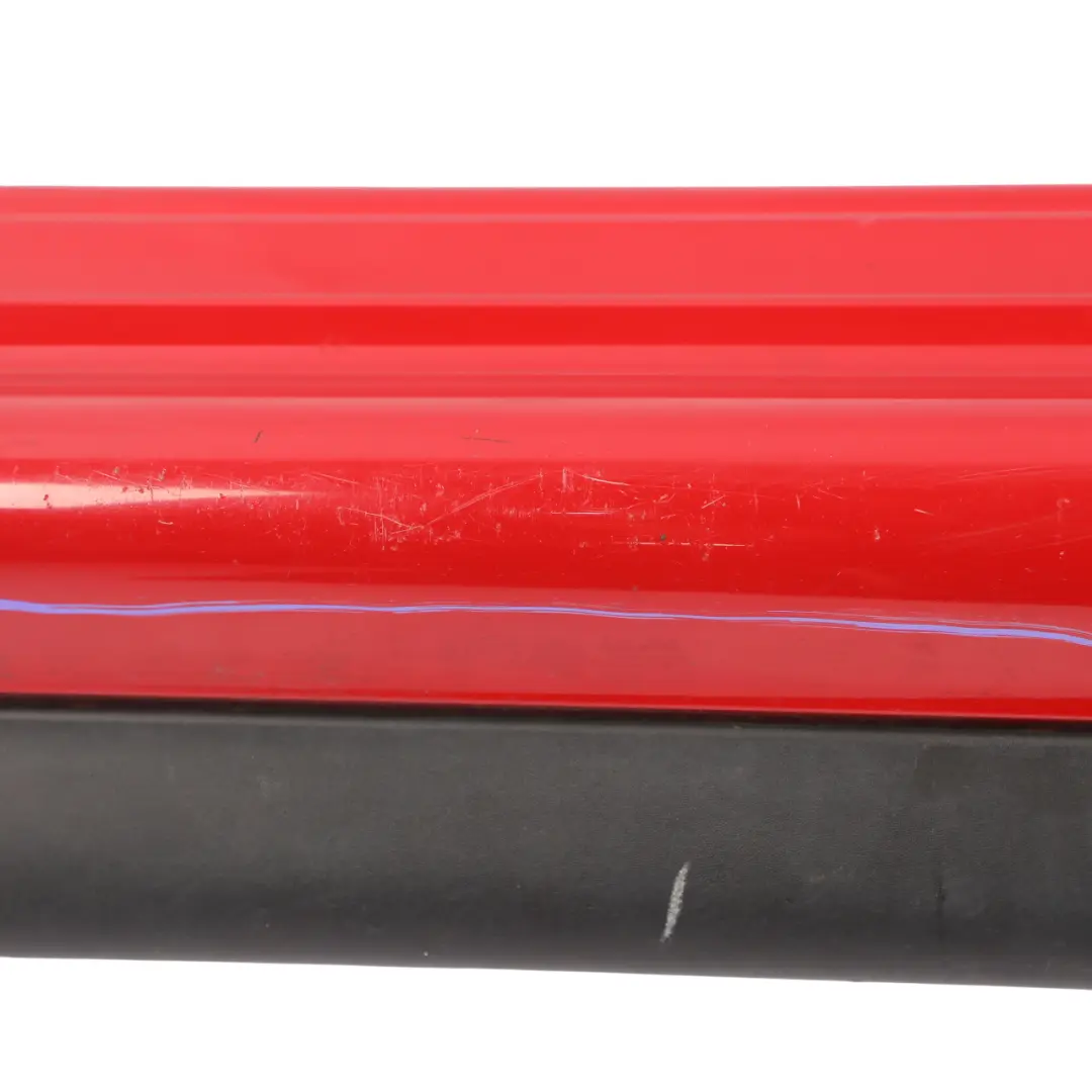 Mini F56 F57 Side Skirt Right O/S JCW Sill Cover Rocker Panel Chili Red - 851 - SKU 7382182-CHRED - Part number 7382182