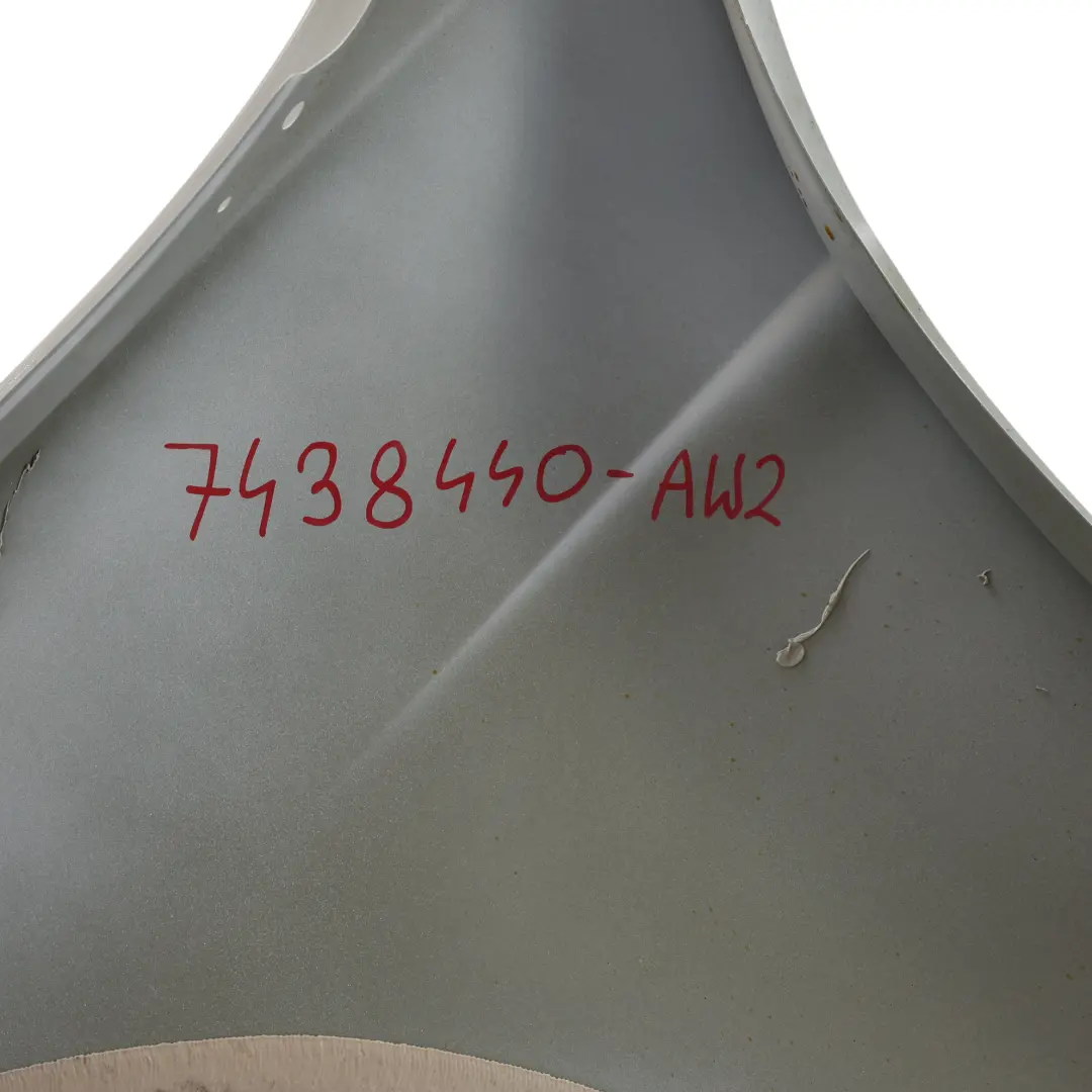 BMW F30 F31 Front Wing Panel Fender Right Side O/S Alpinweiss 3 White - 300 - SKU 7438440-AW2 - Part number 7438440