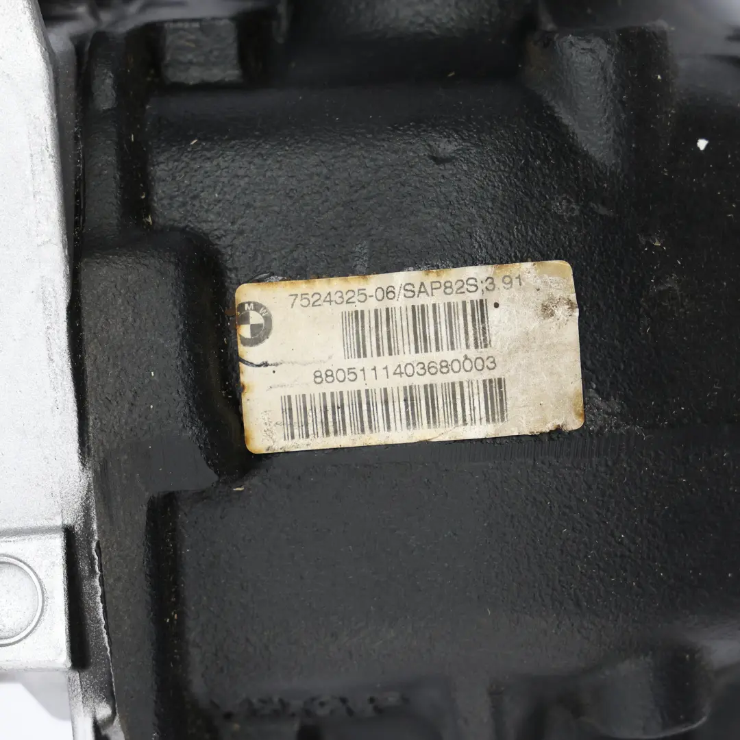BMW E87 E90 E91 116I 118I 318I 320I Differenziale Diff 3,91 RICONDIZIONATO - SKU 7524325-1 - Numero di parte 7524325
