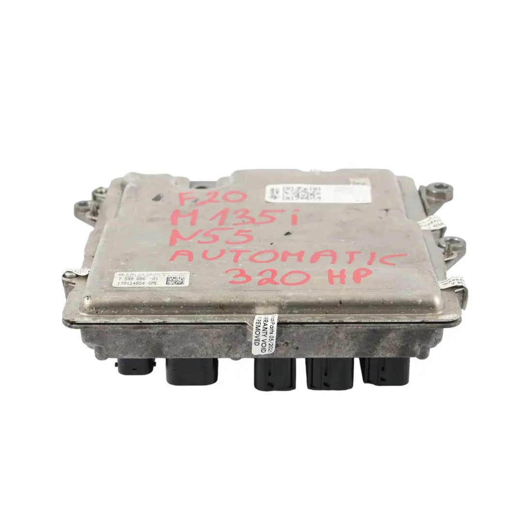 N55 326HP Motore ECU DME Automatico per BMW F20 M135i F30 335i con numero di parte 7540686 BMW F20 M135i F30 335i N55 326HP Motore ECU DME Automatico - SKU 7540686 - Numero di parte 7540686