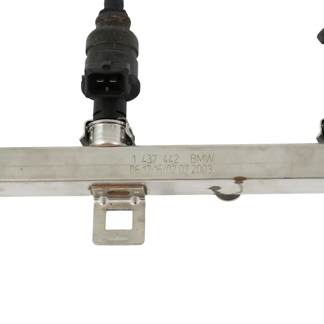 M54 Fuel Injector Line Injectorts 1437442 to BMW E46 E60 E61 E65 X3 E83 with Part number 7541452 BMW E46 E60 E61 E65 X3 E83 M54 Fuel Injector Line Injectorts 1437442 - SKU 7541452-1 - Part number 7541452