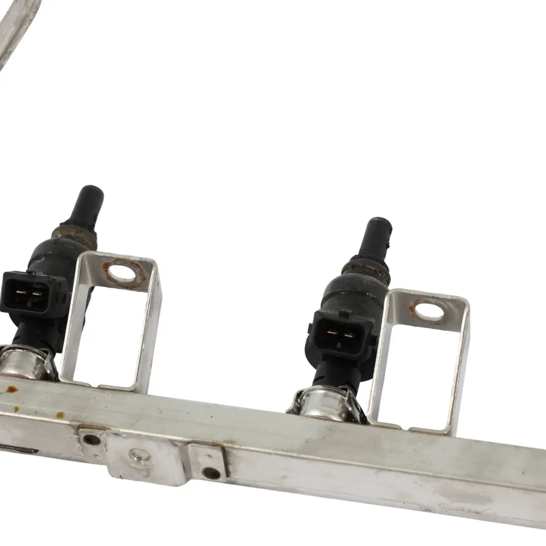 M54 Línea Inyectores Combustible Inyectores 1437442 para BMW E46 E60 E61 E65 X3 E83 con número de pieza 7541452 BMW E46 E60 E61 E65 X3 E83 M54 Línea Inyectores Combustible Inyectores 1437442 - SKU 7541452-1 - Número de pieza 7541452