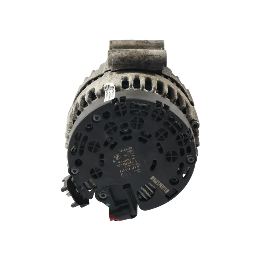 N54 135i 335i Alternator Generator 180A to BMW E82 E90 E91 E92 with Part number 7558220 BMW E82 E90 E91 E92 N54 135i 335i Alternator Generator 180A - SKU 7558220-1 - Part number 7558220