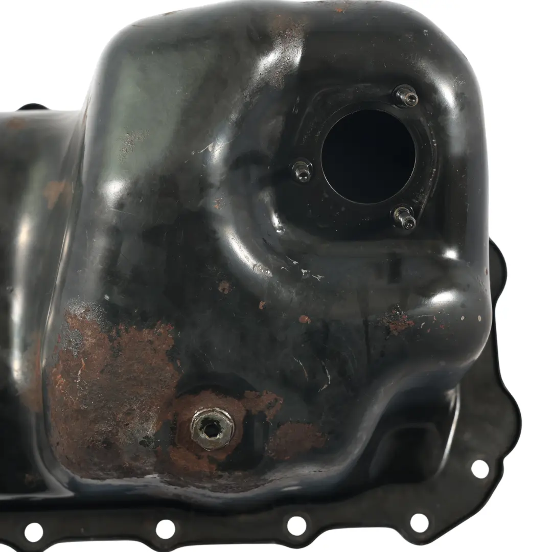 N43 Oil Pan Sump to BMW E81 E82 X1 E84 E87 E90 E91 E92 E93 with Part number 7568566 BMW E81 E82 X1 E84 E87 E90 E91 E92 E93 N43 Oil Pan Sump - SKU 7568566 - Part number 7568566