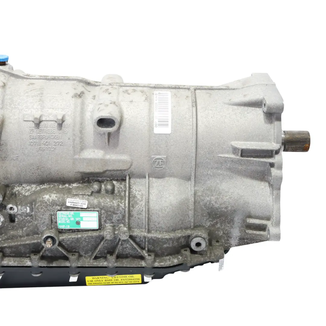 320xd X1 E84 20dX N47 Automatic Gearbox GA6HP19Z WARRANTY to BMW E90 LCI with Part number 7590123 BMW E90 LCI 320xd X1 E84 20dX N47 Automatic Gearbox GA6HP19Z WARRANTY - SKU 7590123 - Part number 7590123