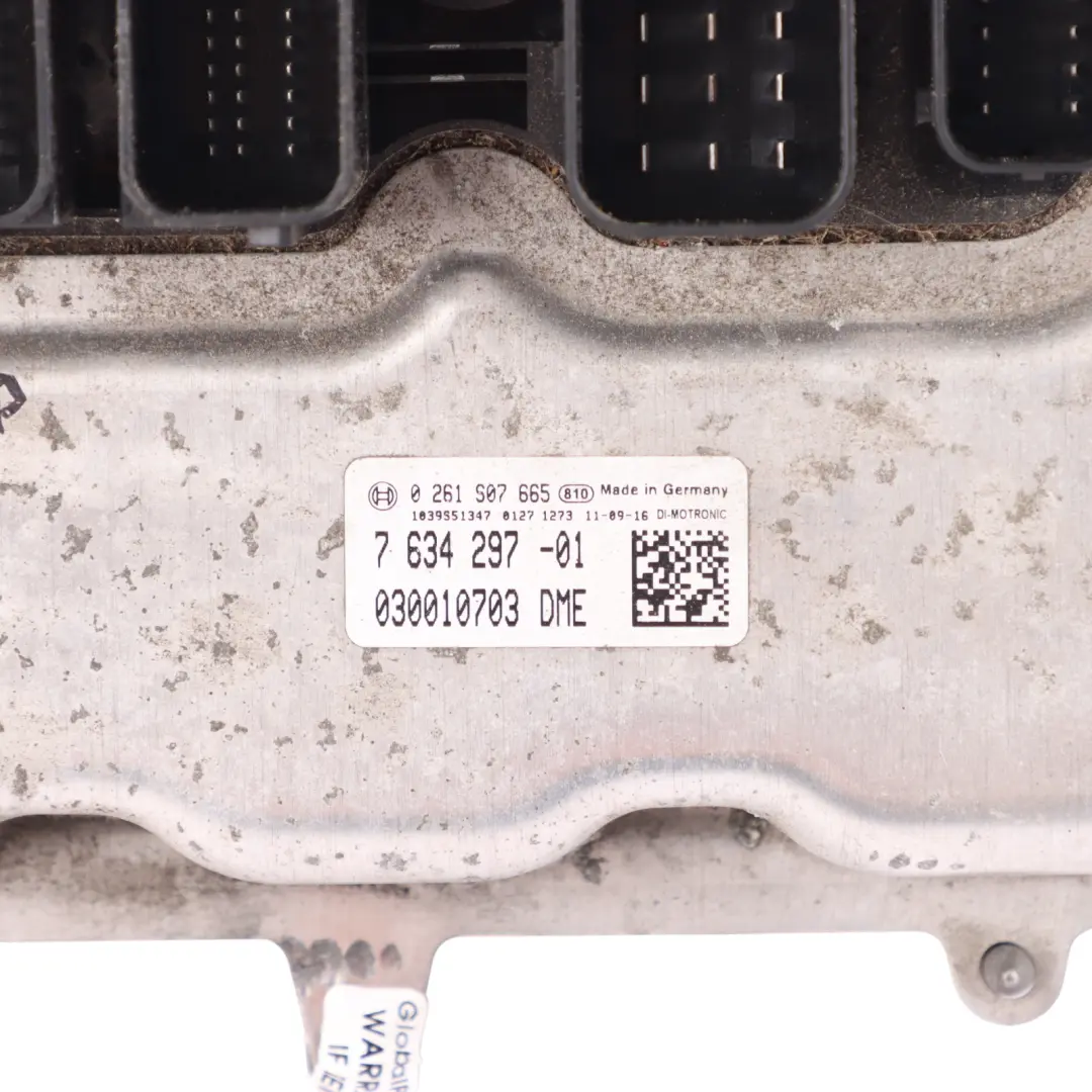 BMW F20 F30 116i 316i N13 136HP Engine Control Unit ECU Kit DME Manual - SKU 7634297-2 - Part number 7634297