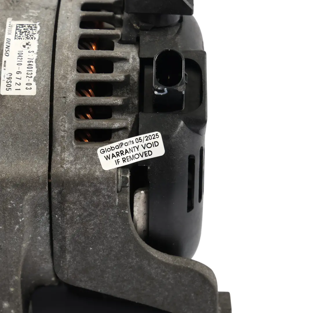 BMW F20 LCI F30 Mini F56 F60 Alternator Generator DENSO 180A - SKU 7640132-2 - Numer Części 7640132