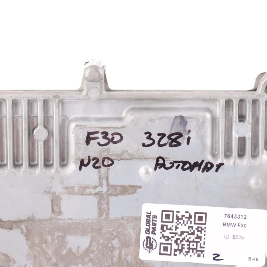N20 245HP Engine Control ECU DME Automatic to BMW F10 F11 F20 F30 328i 528i with Part number 7643312 BMW F10 F11 F20 F30 328i 528i N20 245HP Engine Control ECU DME Automatic - SKU 7643312 - Part number 7643312